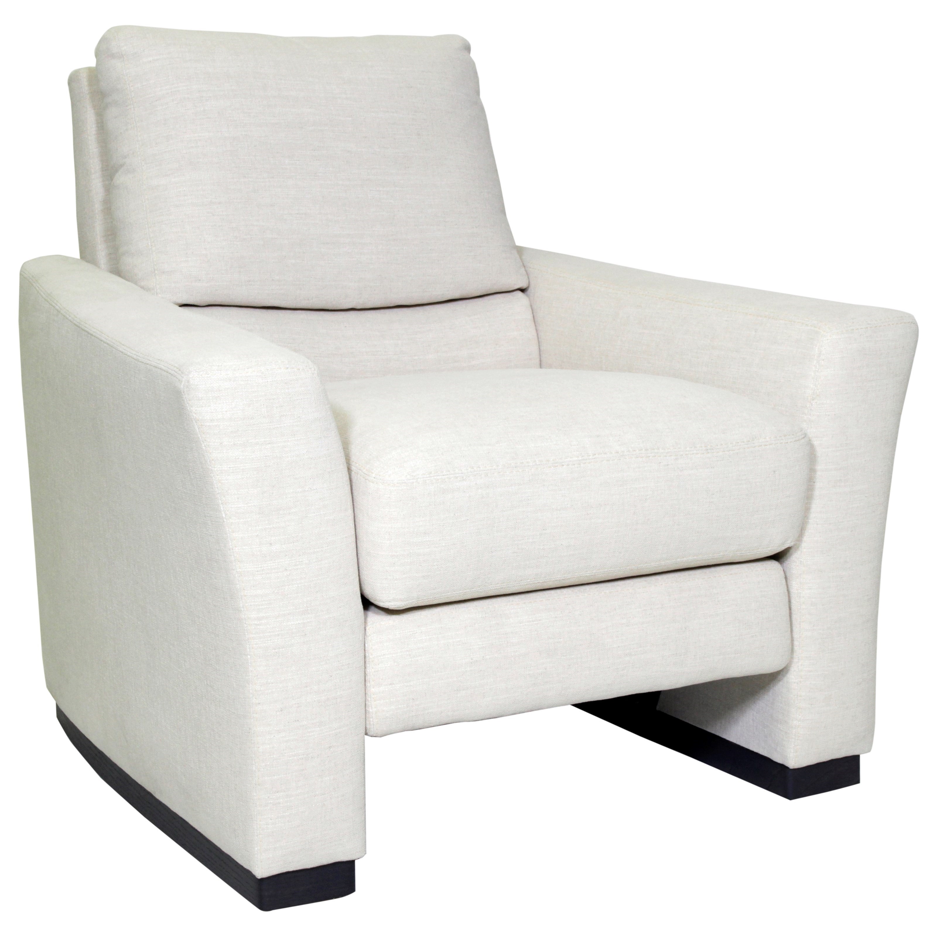 American Leather Bryant 615118709 Modern Power Reclining Chair with USB